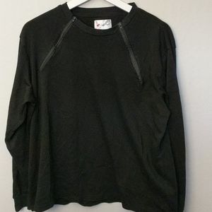 Yoga lounger crew neck sweatshirt